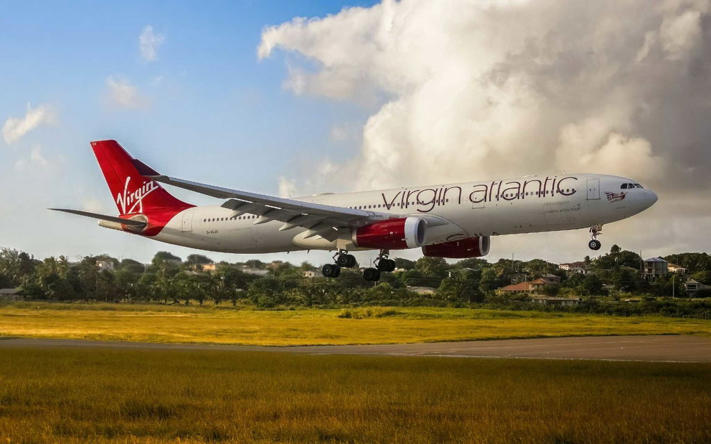 Virgin Atlantic plane