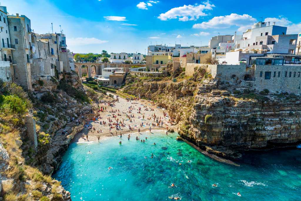 beach in Puglia, Italy