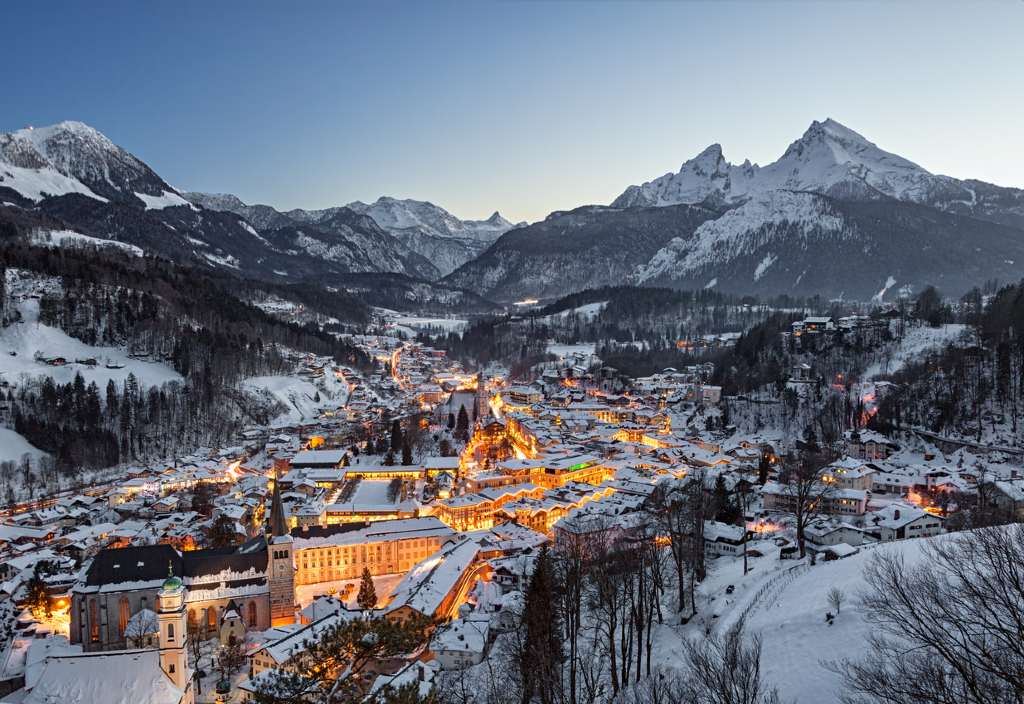 German ski resort