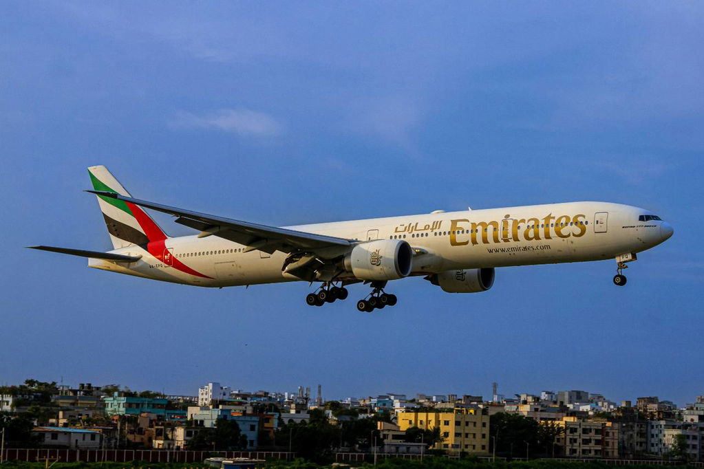 Emirates plane