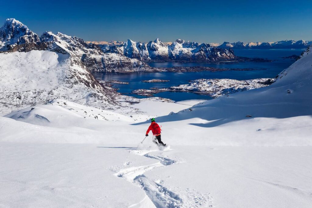 skier in Norway