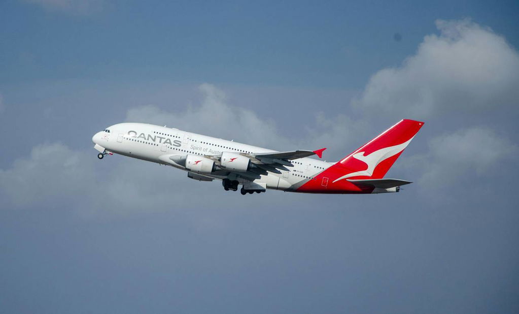 Qantas plane