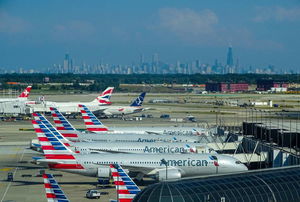 AA planes in Chicago