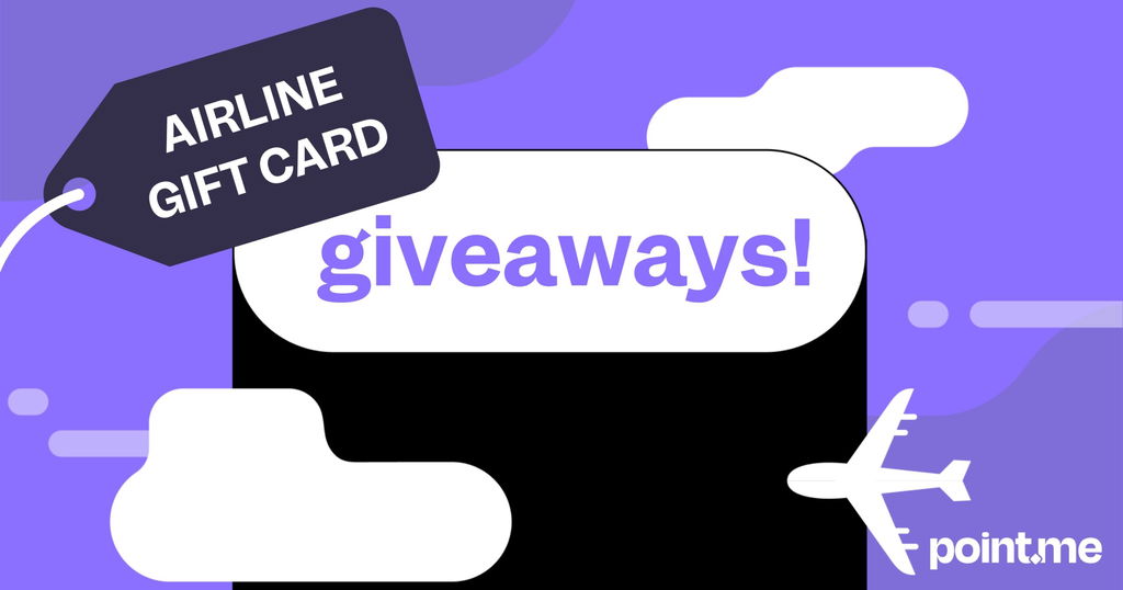 Airline gift card giveaways