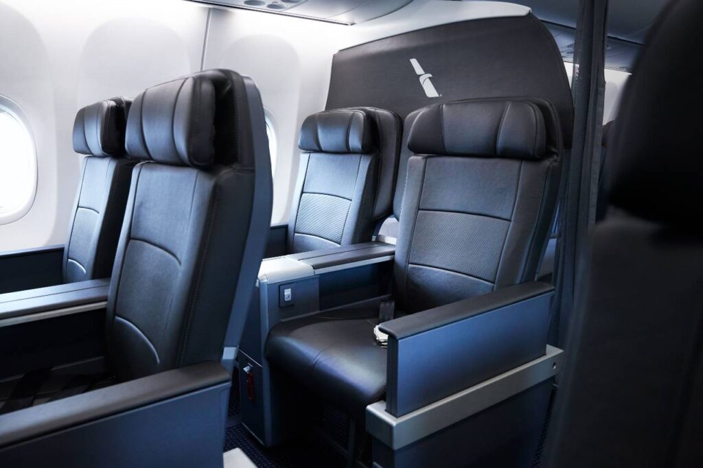 domestic first class on American Airlines