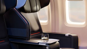 Premium seats on a plane