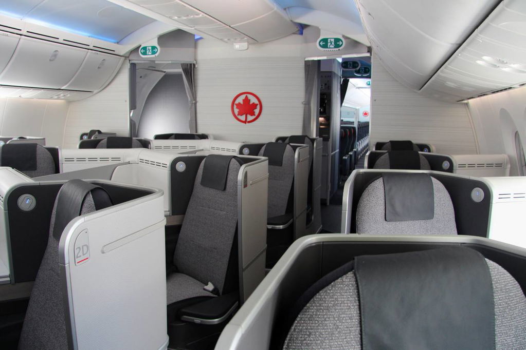 Air Canada business class